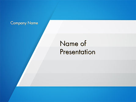 Simple Blue and White PowerPoint Template, Backgrounds | 14703 ...