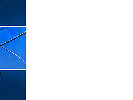 Modelo do PowerPoint - estrutura molecular em cores azul escuro, Deslizar 3, 14712, 3D — PoweredTemplate.com