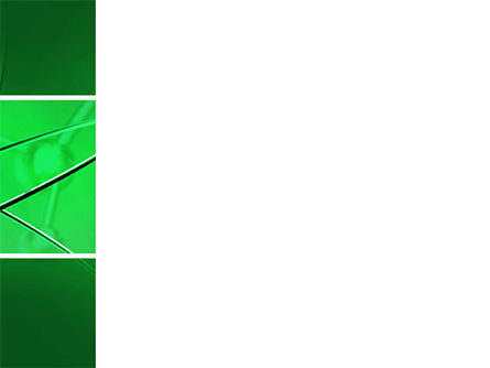 Modèle PowerPoint de treillis moléculaire en couleurs vert foncé, Diapositive 3, 14713, 3D — PoweredTemplate.com