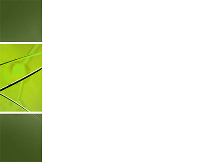 緑色の分子格子 - PowerPointテンプレート, スライド 3, 14719, 3D — PoweredTemplate.com