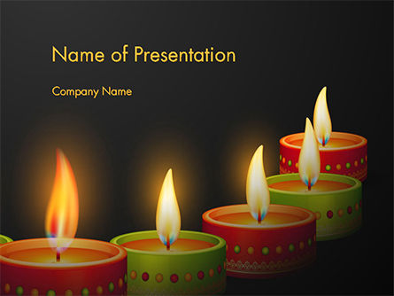 Happy Diwali PowerPoint Template, PowerPoint Template, 14723, Holiday/Special Occasion — PoweredTemplate.com