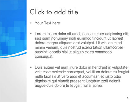 Modello PowerPoint - Onda grigia su sfondo blu, Slide 3, 14730, Astratto/Texture — PoweredTemplate.com