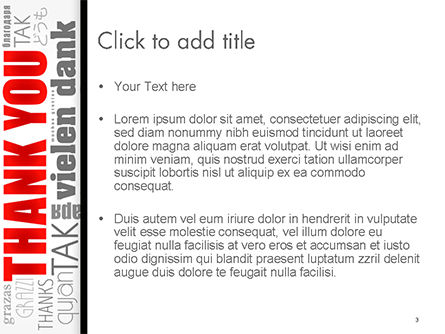 Templat PowerPoint Terimakasih Awan Kata Dalam Berbagai Bahasa, Slide 3, 14752, Konsep Bisnis — PoweredTemplate.com