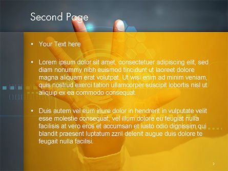 Technology Concept PowerPoint Template, Slide 2, 14763, Technology and Science — PoweredTemplate.com