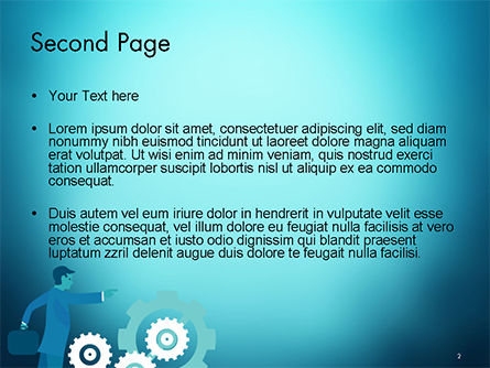 Templat PowerPoint Konsep Kontrol Proses, Slide 2, 14777, Konsep Bisnis — PoweredTemplate.com
