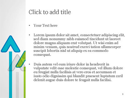 Modello PowerPoint - Tema di freccia verso l'alto, Slide 3, 14786, Concetti del Lavoro — PoweredTemplate.com