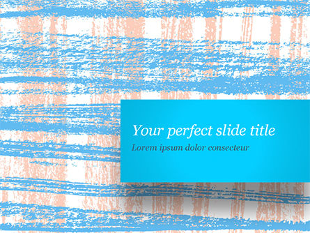 Abstract Hand Draw Crayon Paper Texture PowerPoint Template, Free PowerPoint Template, 14815, Art & Entertainment — PoweredTemplate.com