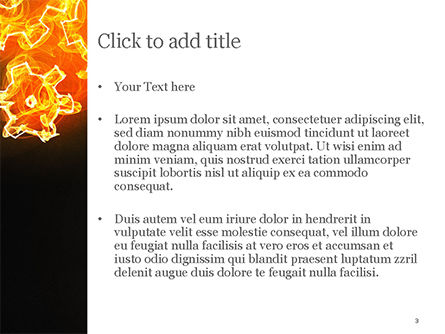 Fire Gear Mechanism PowerPoint Template, Slide 3, 14845, 3D — PoweredTemplate.com