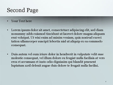 Modèle PowerPoint de bande et ombre, Diapositive 2, 14875, Abstrait / Textures — PoweredTemplate.com