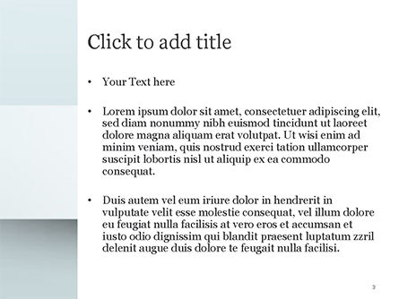 Streifen und schatten PowerPoint Vorlage, Folie 3, 14875, Abstrakt/Texturen — PoweredTemplate.com