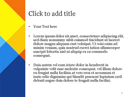 Modern Material Design Background PowerPoint Template, Slide 3, 14894, Abstract/Textures — PoweredTemplate.com