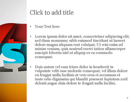 Templat PowerPoint Manusia Membuka Siluet Kepala Dengan Simbol Dollar, Slide 3, 14904, 3D — PoweredTemplate.com