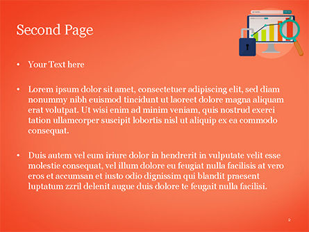 파워포인트 템플릿 - 웹 사이트 분석가, 슬라이드 2, 14908, 컨설팅 — PoweredTemplate.com