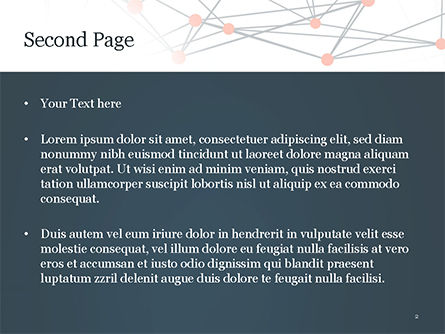Templat PowerPoint Jaringan Blokir, Slide 2, 14940, Abstrak/Tekstur — PoweredTemplate.com