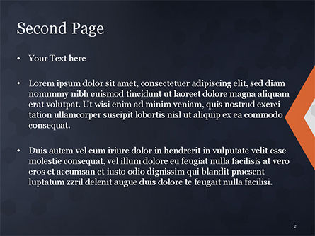 Templat PowerPoint Hive Latar Belakang Abstrak, Slide 2, 14944, Abstrak/Tekstur — PoweredTemplate.com