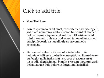 Modèle PowerPoint de arrière-plan plat style abstrait architecture, Diapositive 3, 14948, Abstrait / Textures — PoweredTemplate.com