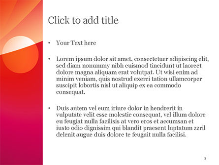 Modèle PowerPoint de fond de lumières abstraites, Diapositive 3, 14955, Abstrait / Textures — PoweredTemplate.com