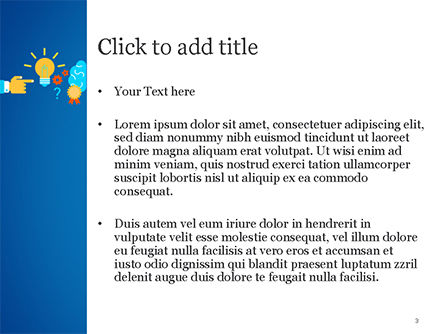 Plantilla de PowerPoint - concepto de proceso creativo, Diapositiva 3, 14956, Conceptos de negocio — PoweredTemplate.com