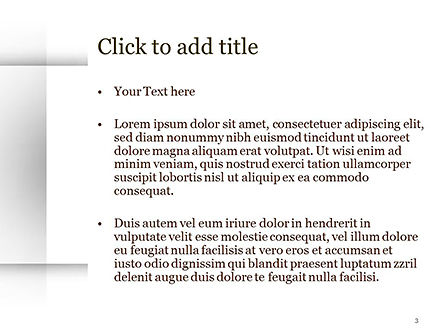 Modèle PowerPoint de ouvrir l'album avec des feuilles blanches, Diapositive 3, 15047, Education & Training — PoweredTemplate.com