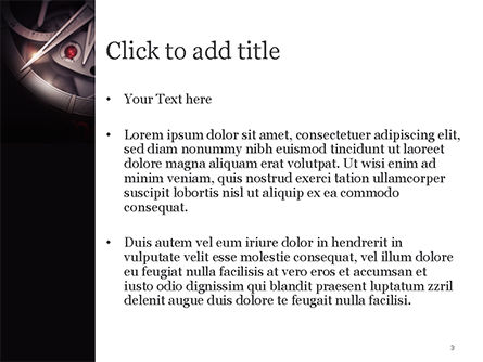 Templat PowerPoint Mekanisme Jam Antik, Slide 3, 15048, Konsep Bisnis — PoweredTemplate.com
