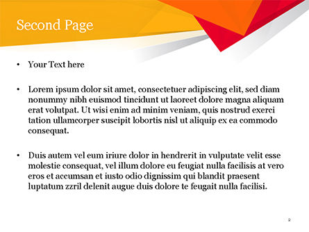 Modello PowerPoint - Tre poligoni astratti luminosi, Slide 2, 15049, Astratto/Texture — PoweredTemplate.com