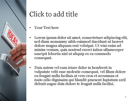 Modello PowerPoint - Cassetto con idee, Slide 3, 15071, Concetti del Lavoro — PoweredTemplate.com