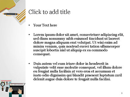 Templat PowerPoint Analis Keuangan, Slide 3, 15075, Finansial/Akuntansi — PoweredTemplate.com