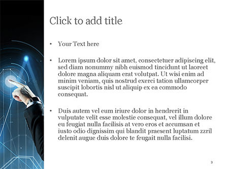 Modèle PowerPoint de graphique numérique, Diapositive 3, 15079, Concepts commerciaux — PoweredTemplate.com