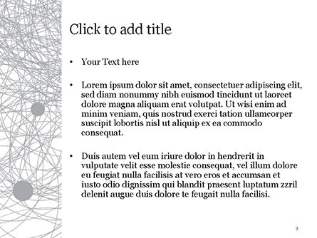 Modelo do PowerPoint - rabisco de lápis e círculos, Deslizar 3, 15080, Abstrato/Texturas — PoweredTemplate.com