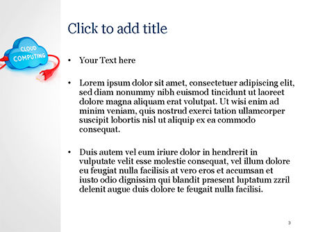 Templat PowerPoint Konsep Komputasi Awan, Slide 3, 15087, Teknologi dan Ilmu Pengetahuan — PoweredTemplate.com