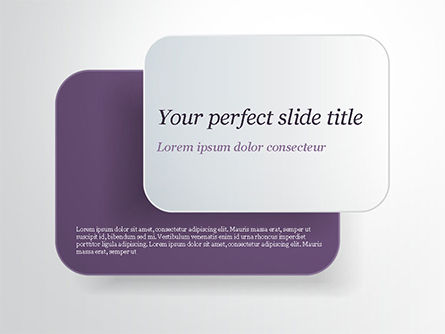 圆角矩形PowerPoint模板, 免费 PowerPoint模板, 15091, 抽象/纹理 — PoweredTemplate.com