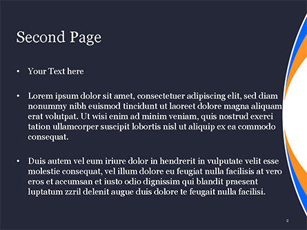 Sferische Lagen PowerPoint Template, Dia 2, 15112, Abstract/Textuur — PoweredTemplate.com