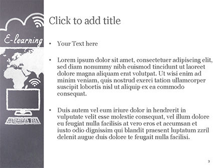 Plantilla de PowerPoint - e-learning, Diapositiva 3, 15126, Education & Training — PoweredTemplate.com