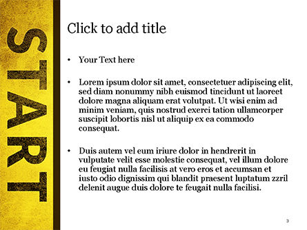 站立在开始状态的商人PowerPoint模板, 幻灯片 3, 15145, 商业概念 — PoweredTemplate.com