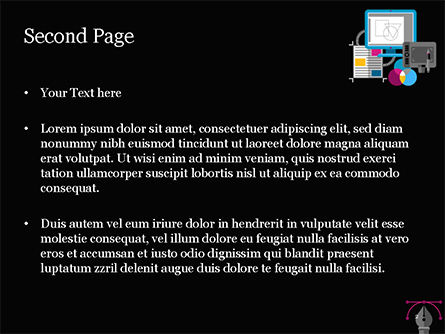 Modello PowerPoint - Editoria e stampa design, Slide 2, 15181, Carriere/Industria — PoweredTemplate.com