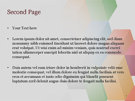 Abstracte Kleurrijke Kolommen PowerPoint Template, Dia 2, 15196, Abstract/Textuur — PoweredTemplate.com