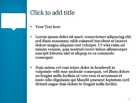 メッセージアイコン - PowerPointテンプレート, スライド 3, 15211, 抽象／テクスチャ — PoweredTemplate.com