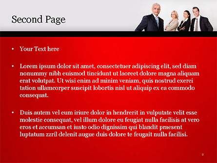 Modello PowerPoint - Squadra di affari, Slide 2, 15212, Persone — PoweredTemplate.com