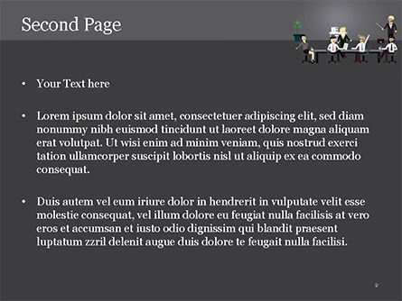 Modello PowerPoint - Incontro aziendale, Slide 2, 15263, Persone — PoweredTemplate.com