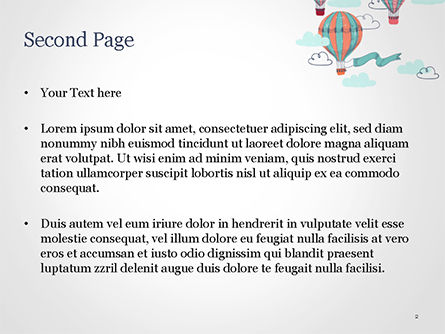 Modello PowerPoint - Mongolfiere d'epoca, Slide 2, 15283, Vacanze/Occasioni Speciali — PoweredTemplate.com