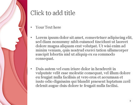 Woman Silhouette PowerPoint Template, Slide 3, 15284, Careers/Industry — PoweredTemplate.com