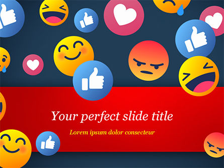 Smiley Background PowerPoint Template, 15368, Careers/Industry — PoweredTemplate.com