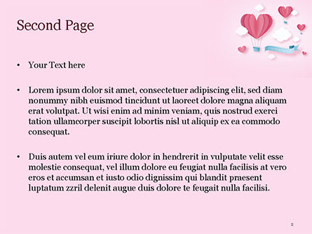 Modello PowerPoint - L'amore è nell'aria, Slide 2, 15429, Vacanze/Occasioni Speciali — PoweredTemplate.com