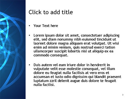 Tangled Data PowerPoint Template, Slide 3, 15481, Abstract/Textures — PoweredTemplate.com