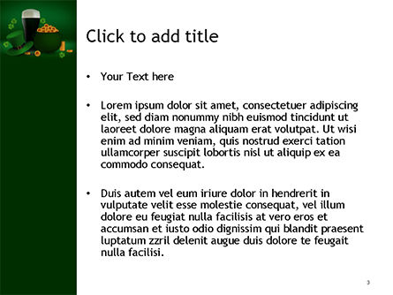 St. Patrick's Day Symbols PowerPoint Template, Slide 3, 15493, Holiday/Special Occasion — PoweredTemplate.com