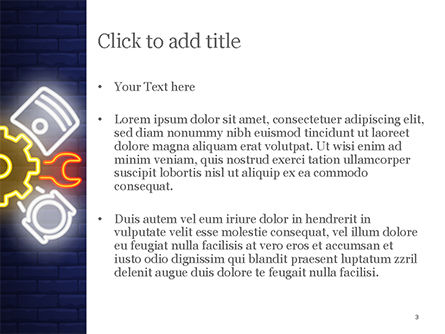 Templat PowerPoint Tanda Layanan Mobil, Slide 3, 15503, Karier/Industri — PoweredTemplate.com
