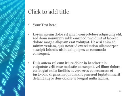 加密PowerPoint模板, 幻灯片 3, 15510, 技术与科学 — PoweredTemplate.com