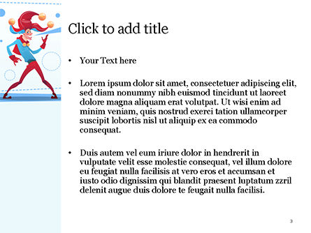 Modello PowerPoint - Giullare, Slide 3, 15517, Vacanze/Occasioni Speciali — PoweredTemplate.com