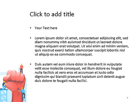 Templat PowerPoint Konsep Hari Buruh, Slide 3, 15532, Liburan/Momen Spesial — PoweredTemplate.com