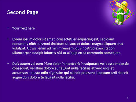 Modello PowerPoint - Vacanza cinco de mayo, Slide 2, 15536, Vacanze/Occasioni Speciali — PoweredTemplate.com
